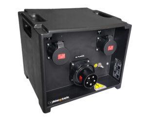 P-BOX 63amp 3F+N+T 400/230V CUBE6438 OUT 2x 32A 5P Super Inmunizado.